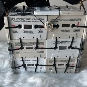 Vintage Cassette Tape Crossbody Bag